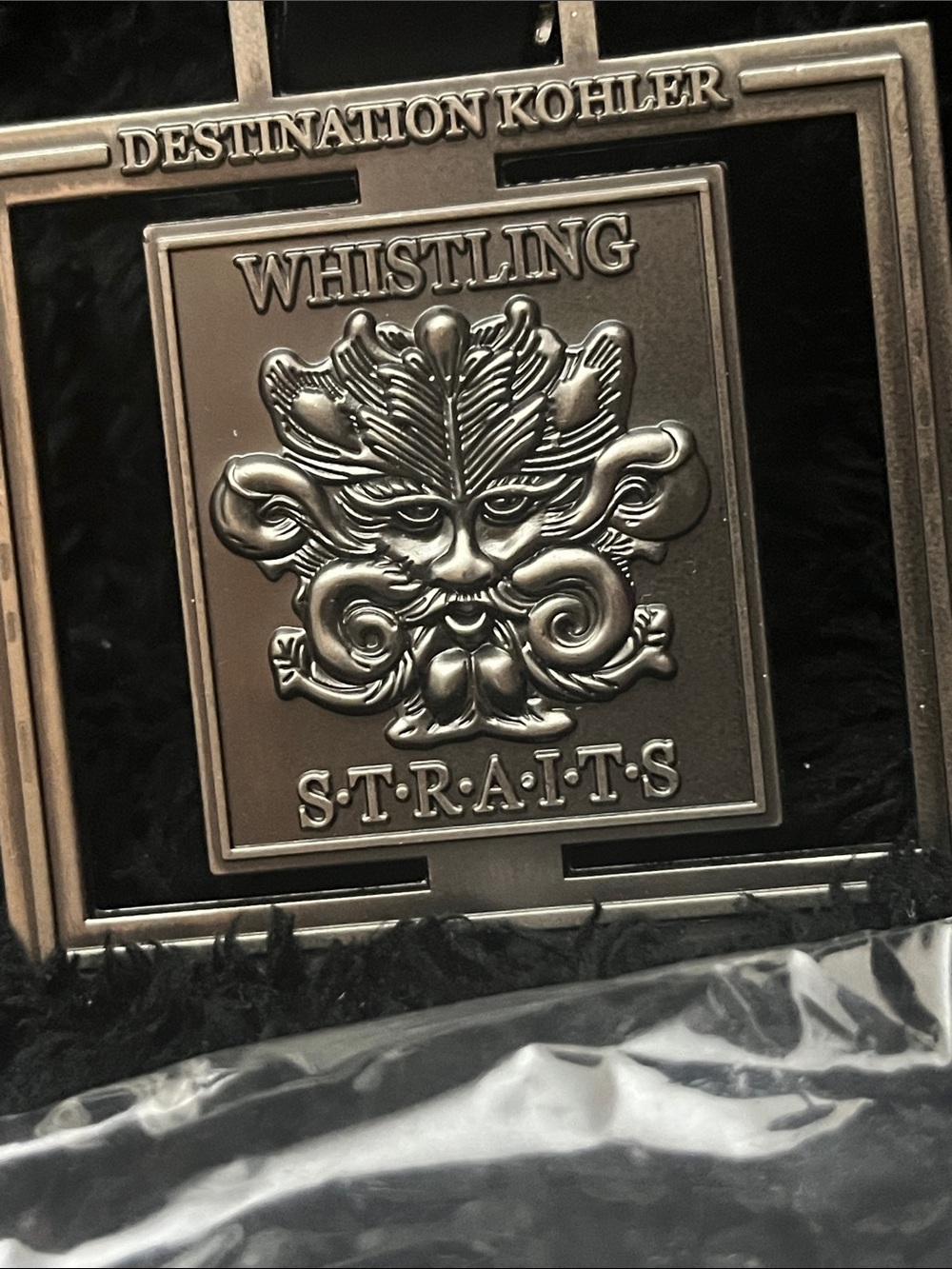 Whistling Straits Decorative Plaque - Silver Finish